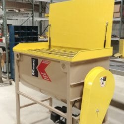 3403 Batch Mixer with Hinged Lid | Kase Conveyors