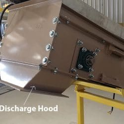 4300 Soil Conveyor with Discharge Hood | Kase Conveyors
