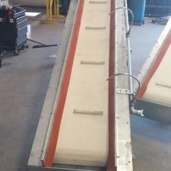 4316 Soil Conveyor with Cleated Belt | Kase Conveyors