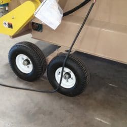 5661 N-Line Filler with Pneumatic Tires | Kase Conveyors